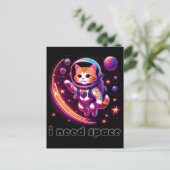 宇宙猫 シーズンポストカード (スタンド正面)