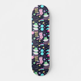 宇宙猫 スケートボード