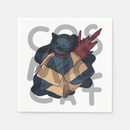 宇宙猫 スタンダードカクテルナプキン