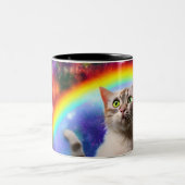 宇宙猫 ツートーンマグカップ (中央)