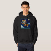 宇宙猫 パーカ (正面フル)