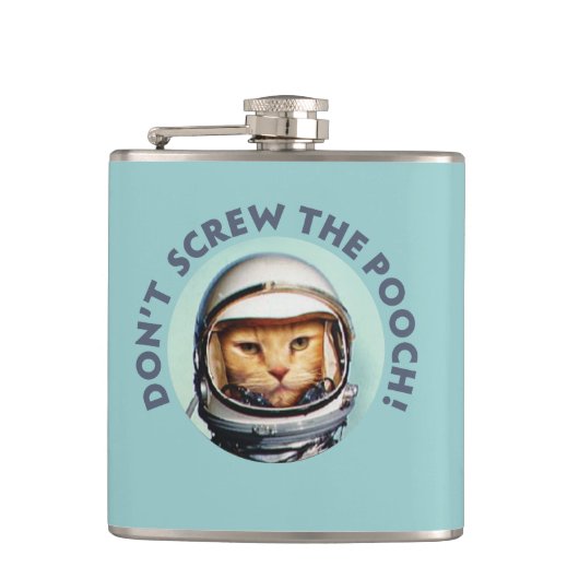 宇宙猫 フラスク (正面)