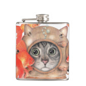 宇宙猫 フラスク (正面)