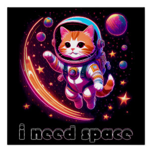 宇宙猫 ポスター