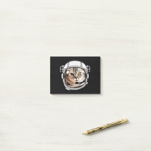 宇宙猫 ポストイット (デスク上)
