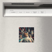 宇宙猫 マグネット (インサイチュ (食洗機))