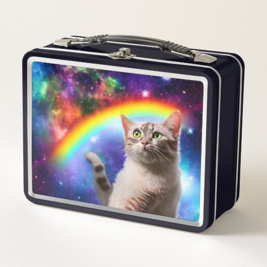 宇宙猫 メタルランチボックス (正面)
