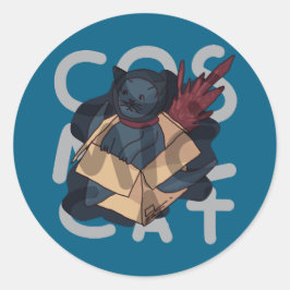 宇宙猫 ラウンドシール