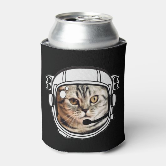 宇宙猫 缶クーラー (缶正面)