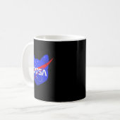 宇宙猫+面白い+宇宙+猫サ コーヒーマグカップ (正面左)