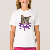 宇宙猫 Tシャツ (正面)