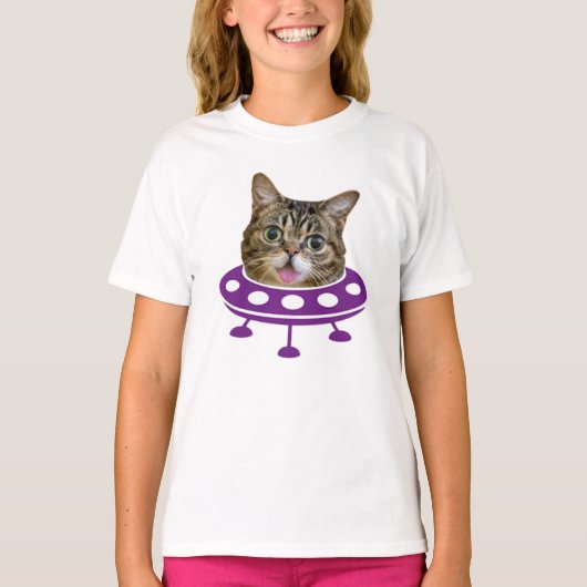 宇宙猫 Tシャツ (正面)