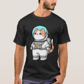 宇宙猫 Tシャツ (正面)