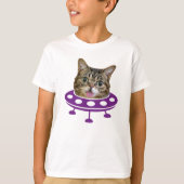 宇宙猫 Tシャツ (正面)