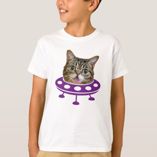 宇宙猫 Tシャツ (正面)