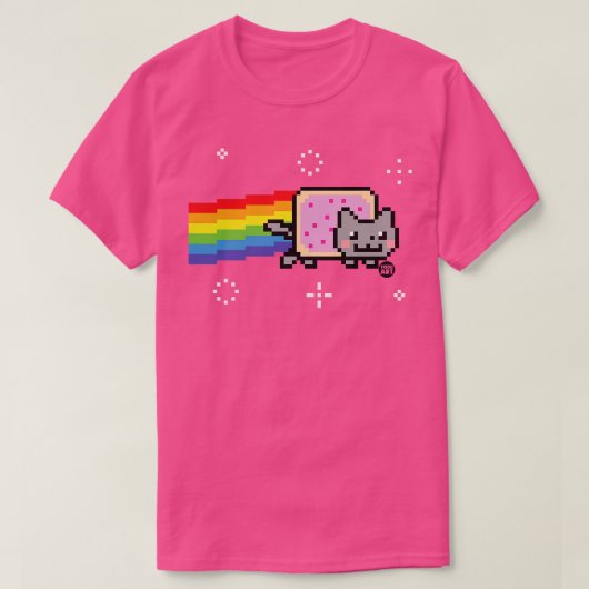 宇宙猫 Tシャツ (デザイン正面)