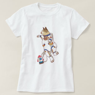 宇宙猫Tシャツ Tシャツ