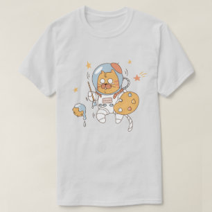 宇宙猫Tシャツ Tシャツ