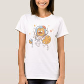 宇宙猫Tシャツ Tシャツ (正面)