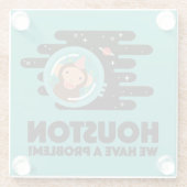 宇宙猿 ガラスコースター (裏面)