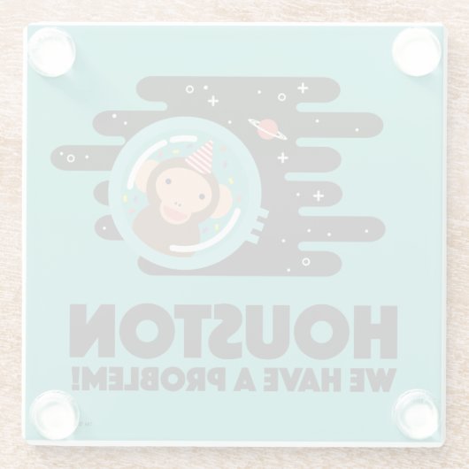 宇宙猿 ガラスコースター (裏面)