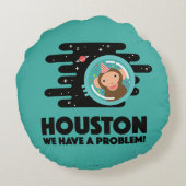 宇宙猿 ラウンドクッション (裏面)