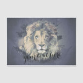 宇宙獅子王 |カスタムティッシュペーパー 薄葉紙 (正面)