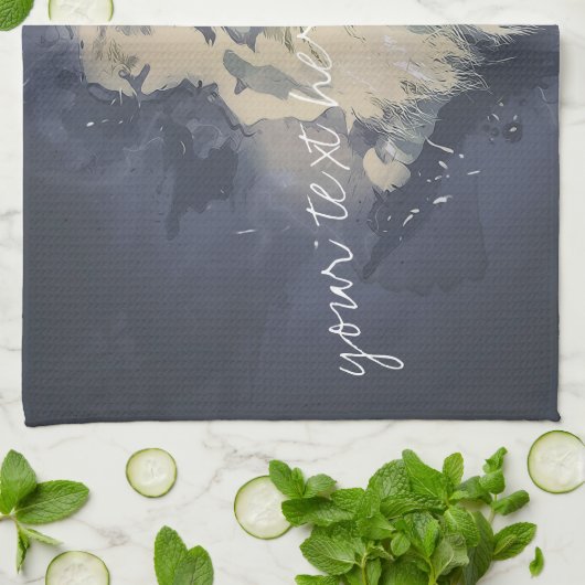 宇宙獅子王 |キッチンカスタムタオル キッチンタオル (折り畳み)