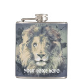 宇宙獅子王 |ビニカスタムー製フラ包まれたスク フラスク (正面)