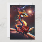 宇宙王室のの大蛇 招待状 (裏面)