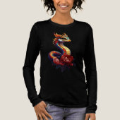 宇宙王室のの星蛇。 トライブレンドTシャツ (正面)