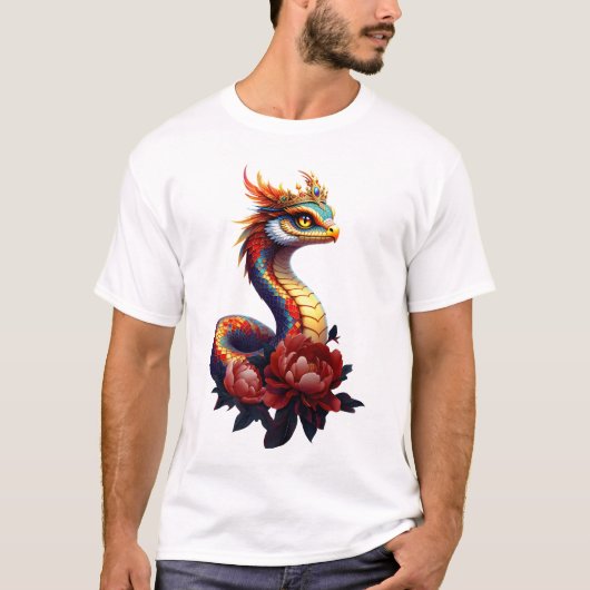 宇宙王室のの星蛇。 Tシャツ (正面)