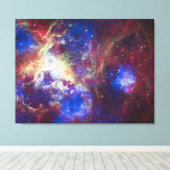 宇宙球 キャンバスプリント (インサイチュ (ウッドフロア))