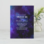 宇宙甘い16.夜星。16モダン歳 招待状 (スタンド正面)