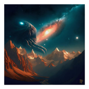 宇宙生物 ポスター