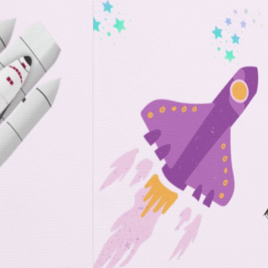 宇宙用子供部屋壁紙 壁紙 (縫い目)