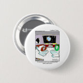 宇宙用T型マグおもしろいカード等のトイレ 缶バッジ (正面&裏面)