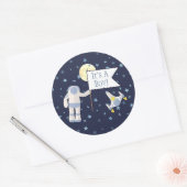 宇宙男子だ！ ラウンドシール (封筒)