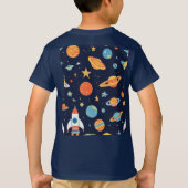 宇宙界 Tシャツ (裏面)