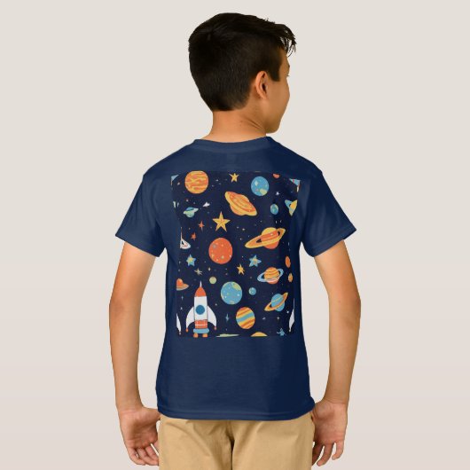 宇宙界 Tシャツ (裏面フル)