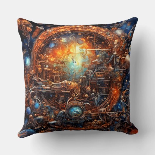 宇宙疑問に思 クッション (裏面)