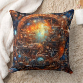 宇宙疑問に思 クッション (ブランケット)