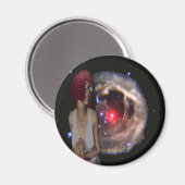 宇宙疑問に思 マグネット (正面/裏面)