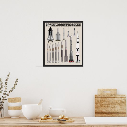 宇宙発射車 ポスター (キッチン)