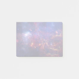 宇宙白熱［赤熱］光を放つの明るい銀河系 ポストイット