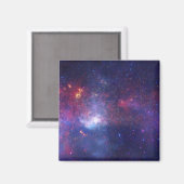 宇宙白熱［赤熱］光を放つの明るい銀河系 マグネット (正面/裏面)