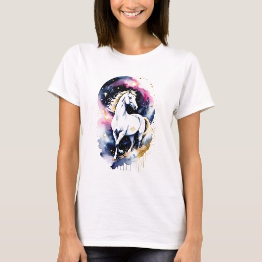 宇宙白馬 Tシャツ (正面)