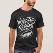 宇宙的なつながり　幽玄な二重露出の夕焼け Tシャツ (正面)