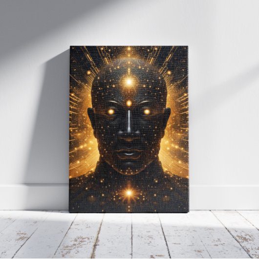 宇宙的悟り キャンバスプリント