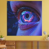 宇宙眼星明るい視線 キャンバスプリント (インサイチュ (リビング))